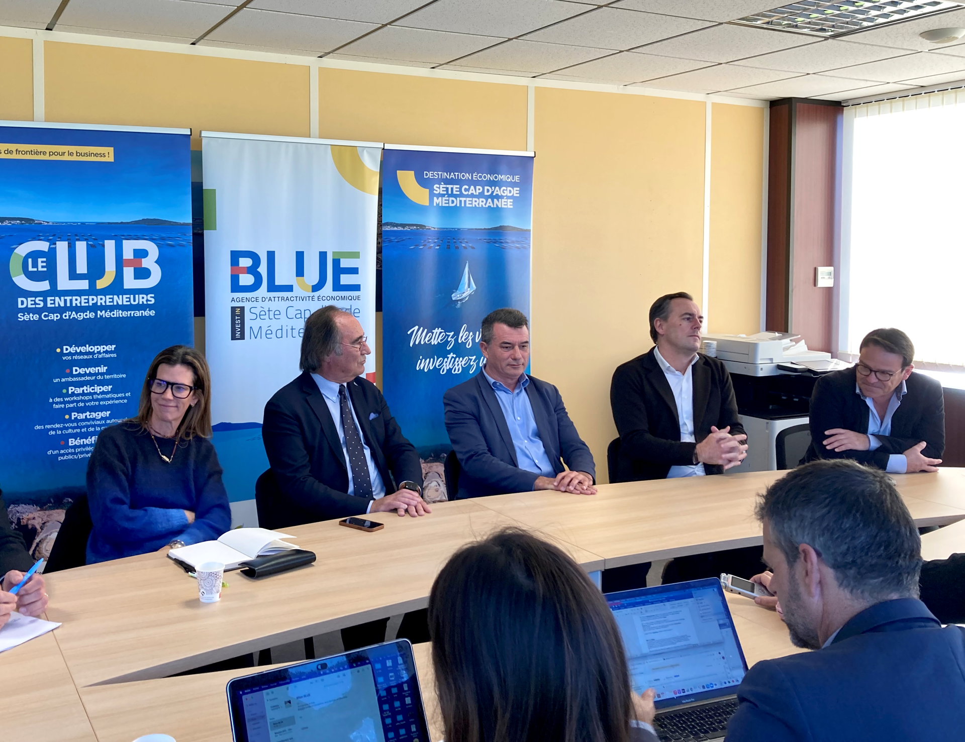 conf de presse 1 an de Blue _ 29 nov 2022